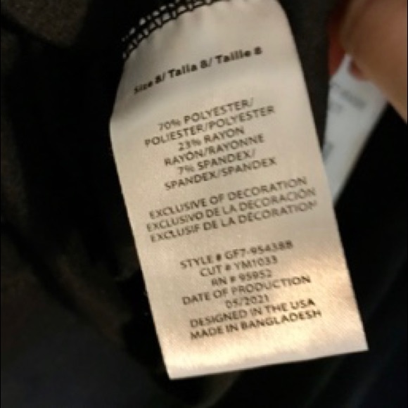 NWT Girls Black and Animal Print Sweatsuit- size 8 - Picture 12 of 12